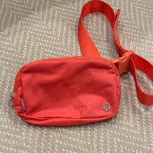 Lululemon Athletica Red Clutch Wristlet